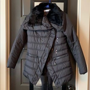 Genuine Fur Down Coat NWOT